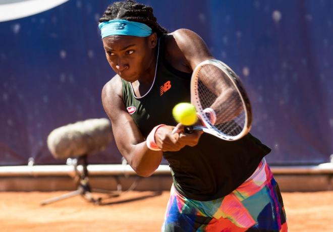 Coco Gauff s'est qualifiée pour les 1/8èmes de finale de Roland Garros ce vendredi - © IPP - Icon Sport