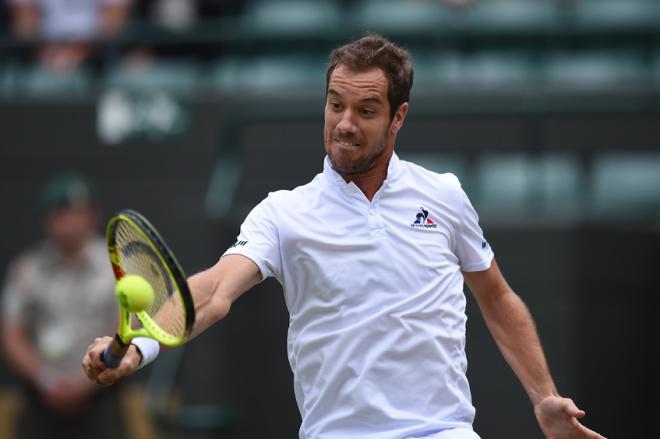 Richard Gasquet s'est qualifié en 1/8èmes de finale du tournoi de Eastbourne ce mercredi  - © DR