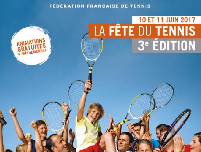 La 3ème édition de la fête du tennis se déroule les 10 et juin prochains - © fft